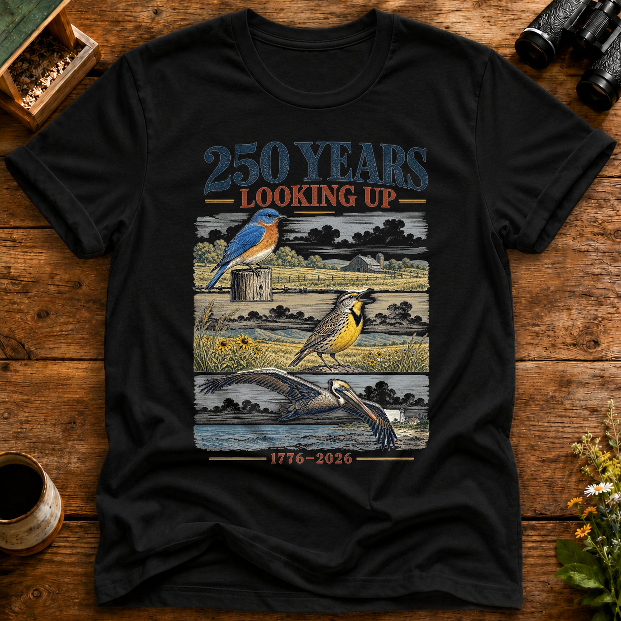 250 Years Looking Up T Shirt