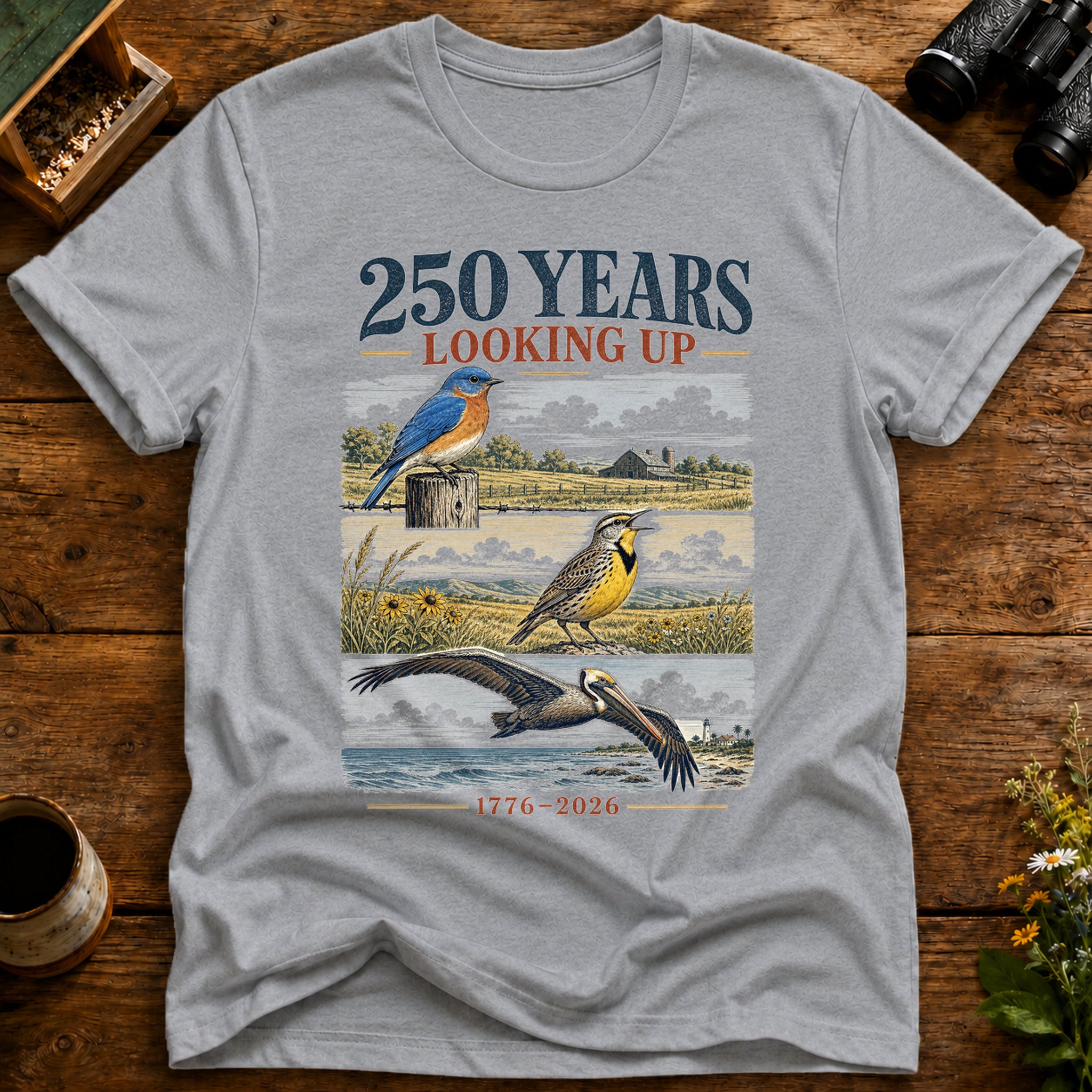 250 Years Looking Up T Shirt