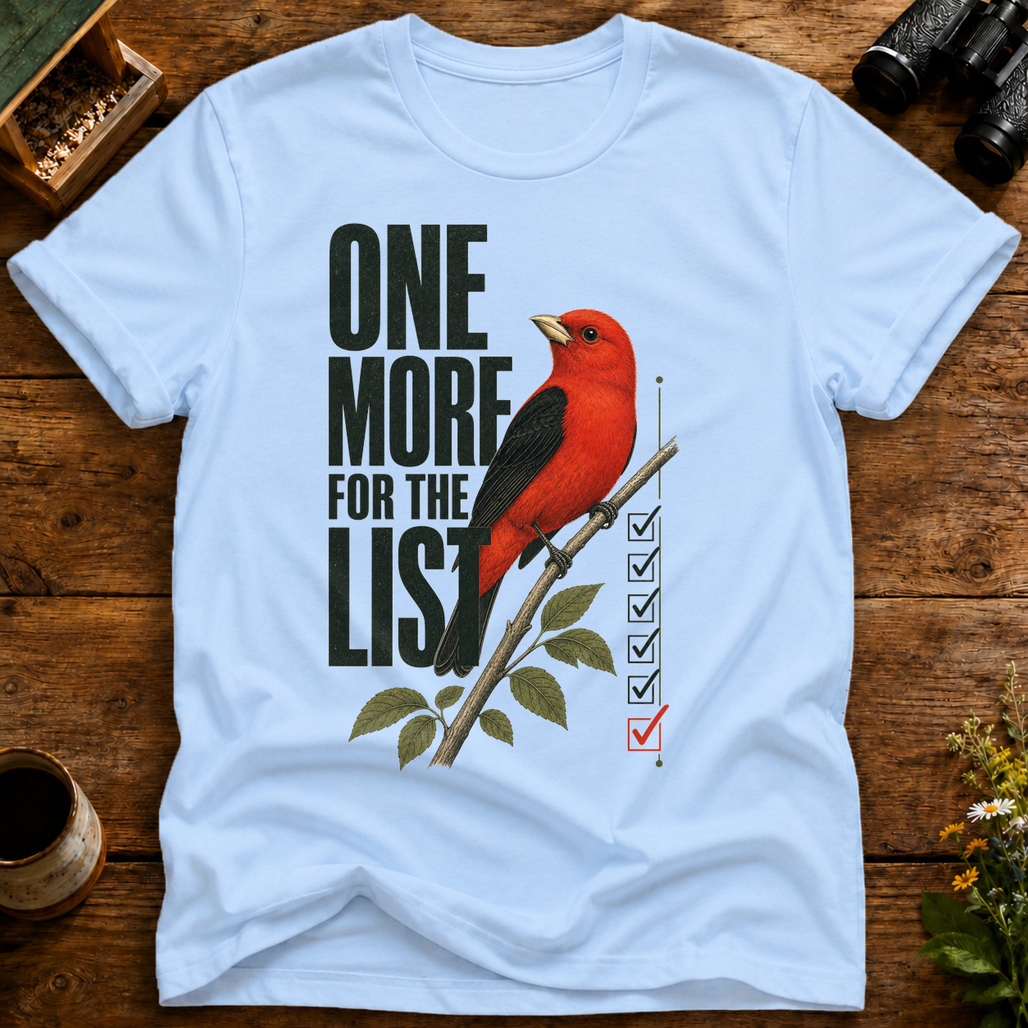 One More Check T Shirt