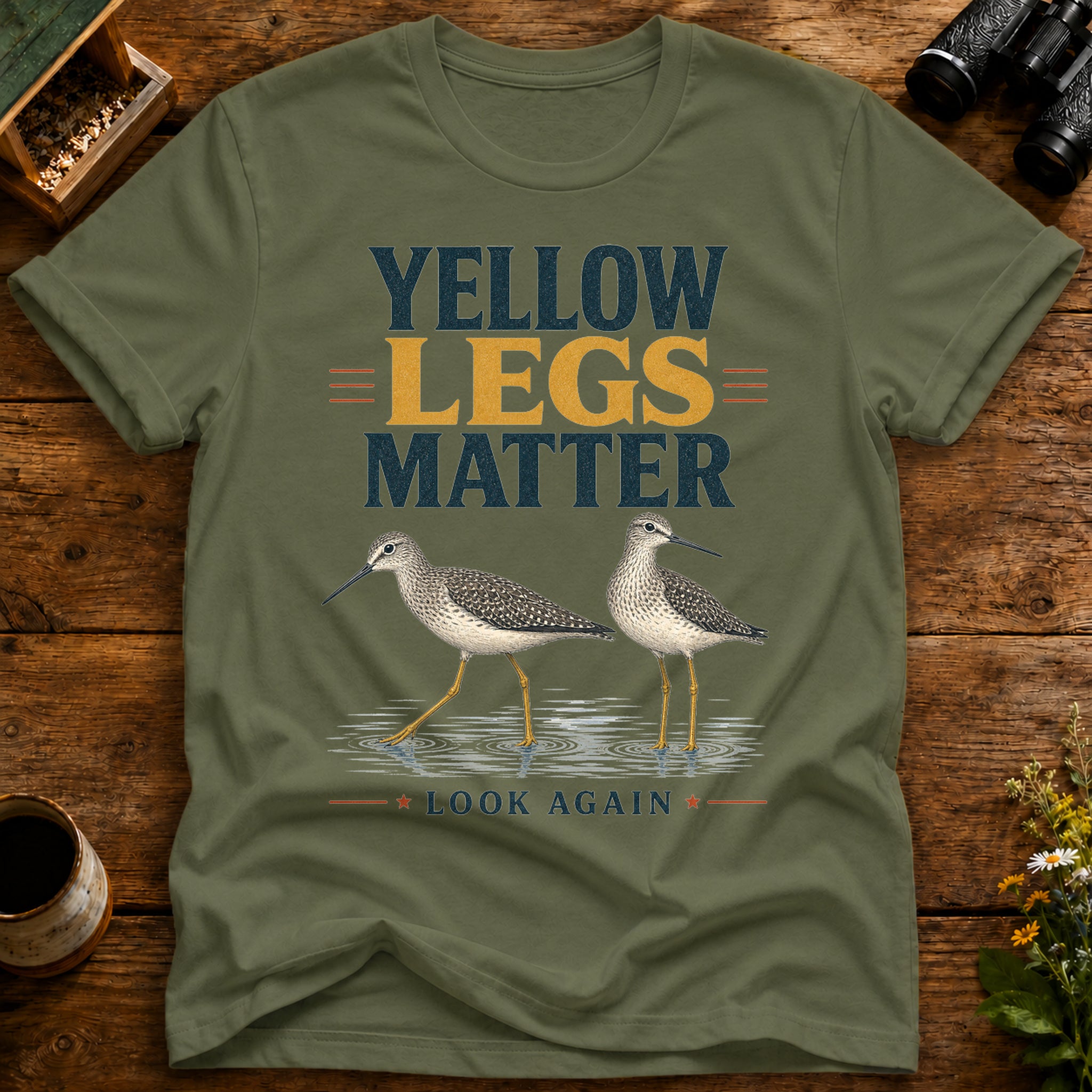 Yellow Legs Matter T Shirt