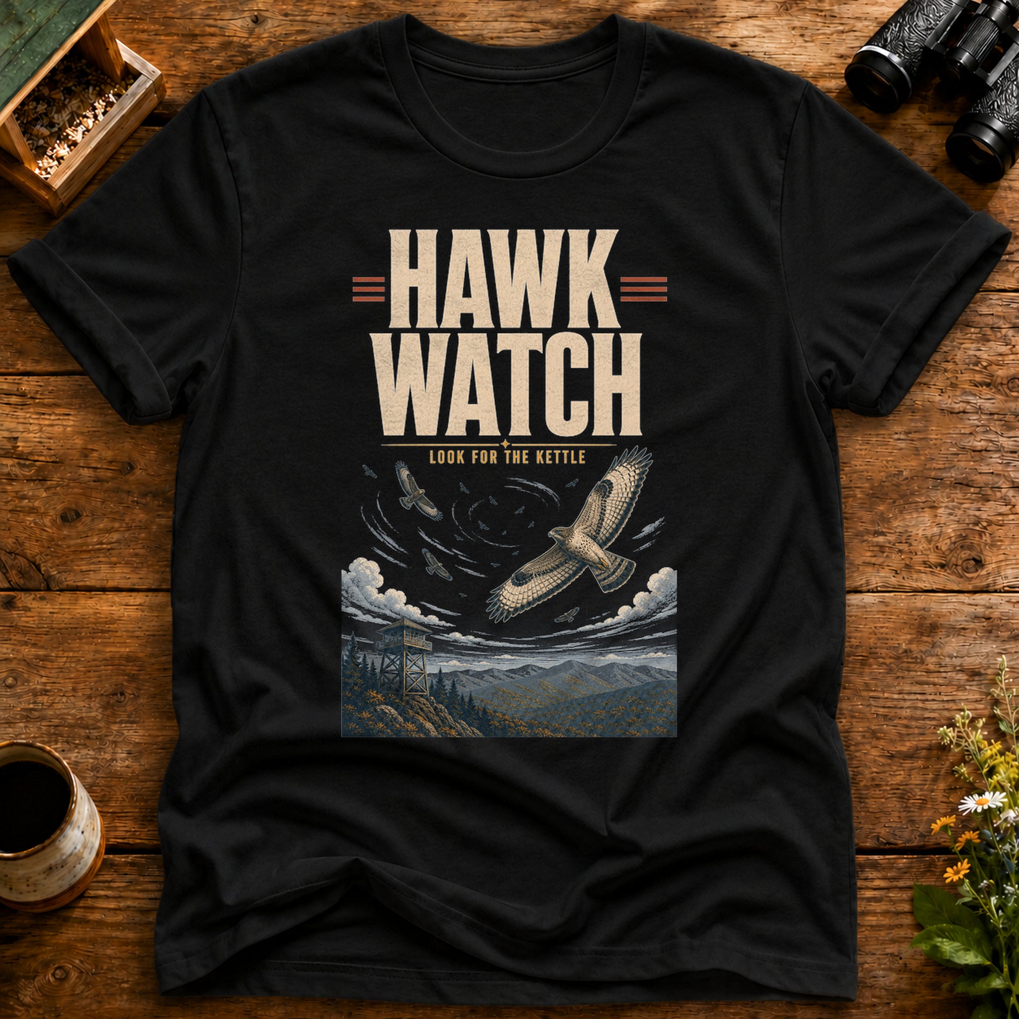 Hawk Watch Kettle T Shirt