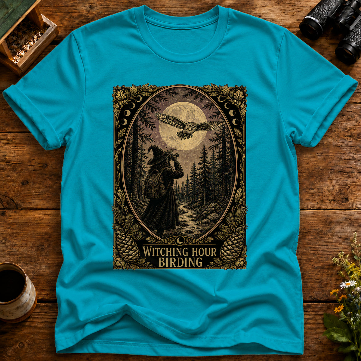 Witching Hour Birding T Shirt