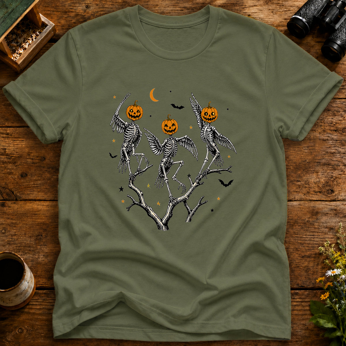 Spooky Tree Dance T Shirt