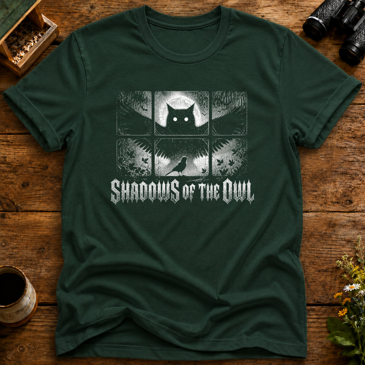 Shadows Of The Owl T Shirt